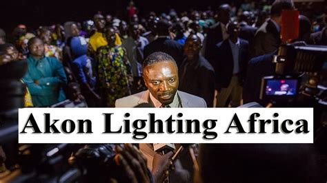 akon lighting|Sustainable energy solutions: Akon Lighting Africa .
